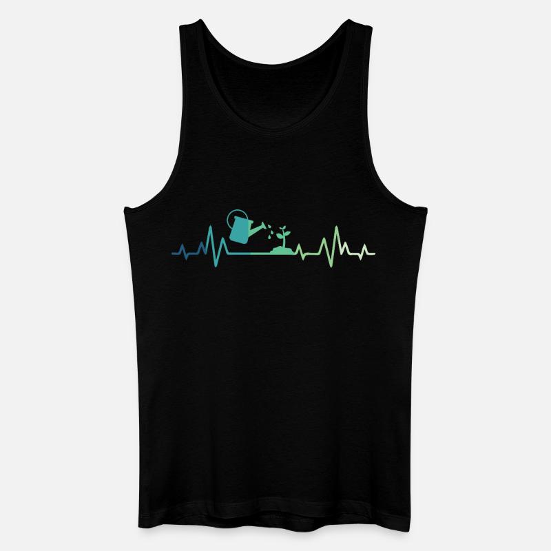 Gärtnern Gartenpflanzkübel - Männer Bio Tank Top - Schwarz