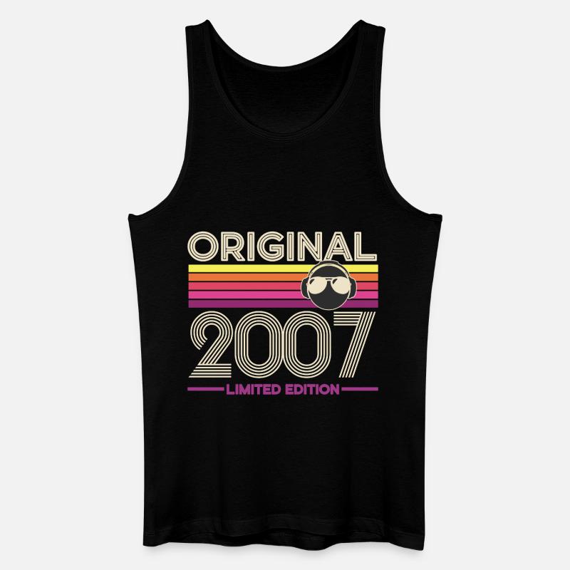 Original 2007 Édition Limitée Retro - Débardeur bio Homme - noir