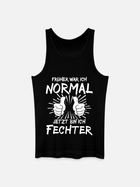Fechter - Männer Bio Tank Top - Schwarz