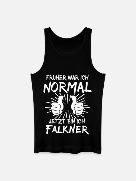 Falkner - Männer Bio Tank Top - Schwarz