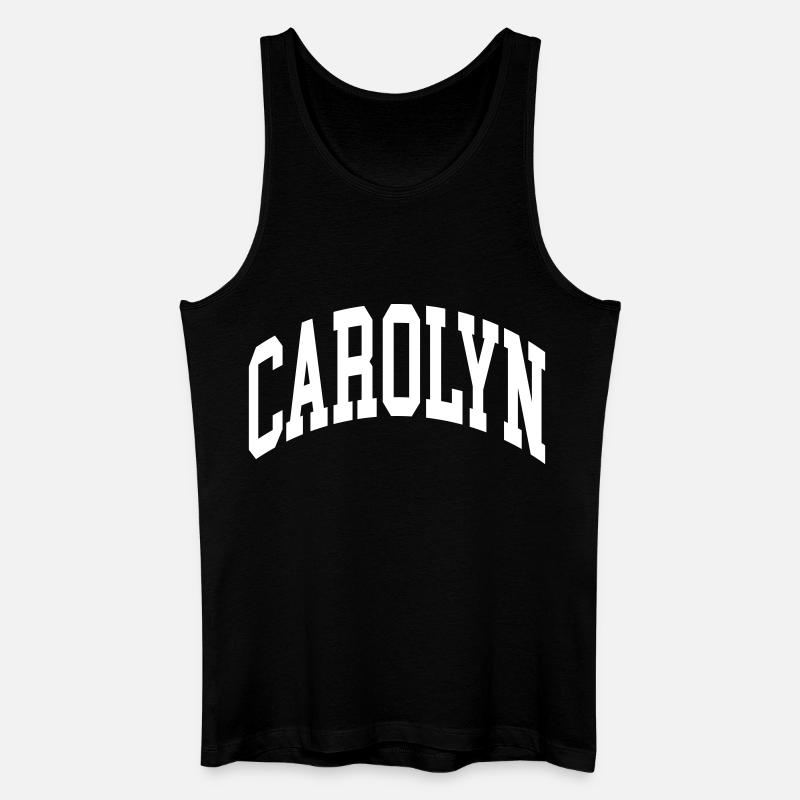 Carolyn - Männer Bio Tank Top - Schwarz
