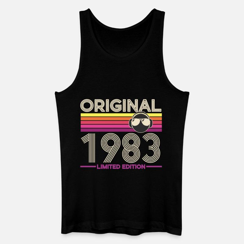 Original 1983 Édition Limitée - Débardeur bio Homme - noir