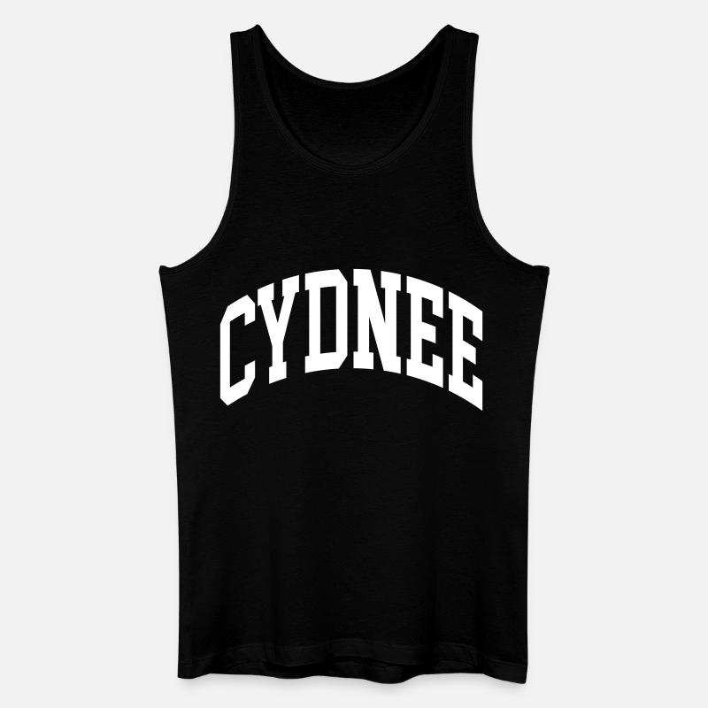 Cydnee - Männer Bio Tank Top - Schwarz