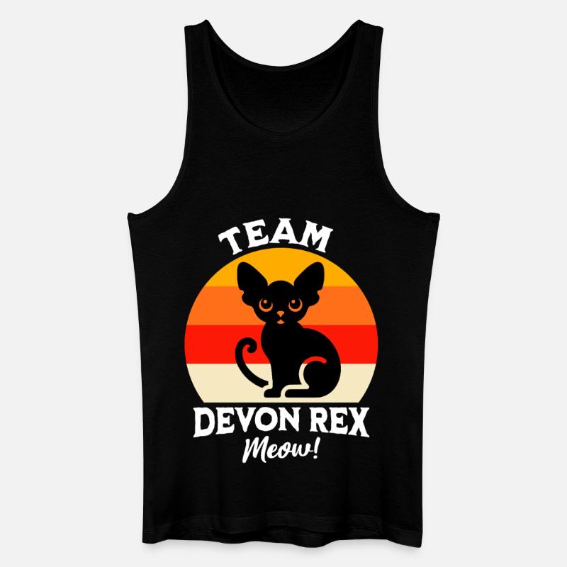 Équipe Devon Rex - Débardeur bio Homme - noir