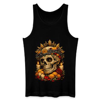 Día de los Muertos - Men’s Organic Tank Top - black - Front