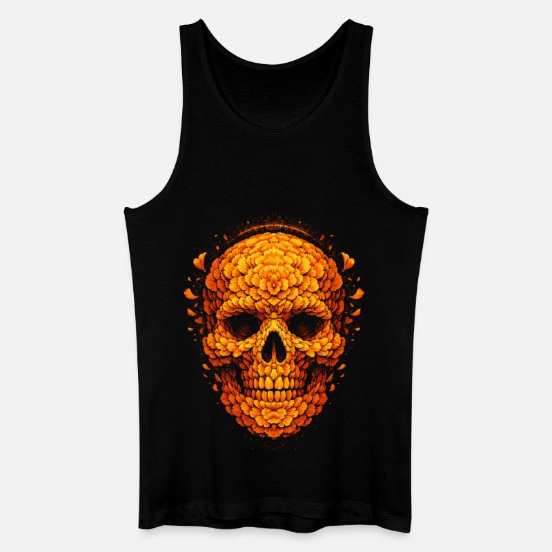Dia De Los Muertos - Männer Bio Tank Top - Schwarz