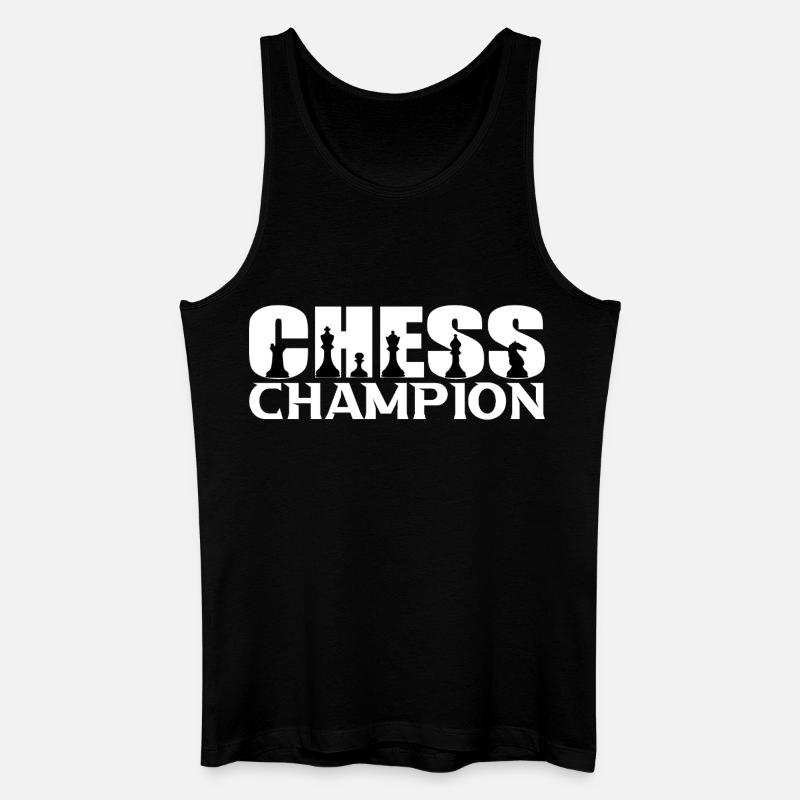 Chess  - Männer Bio Tank Top - Schwarz