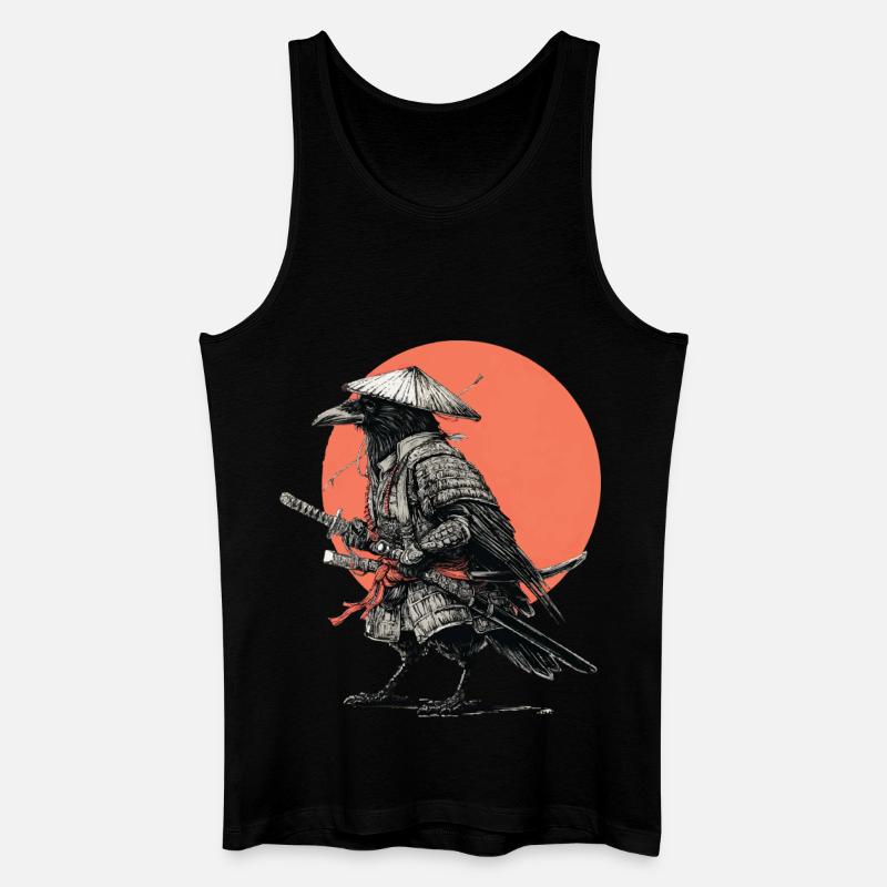 Raven Samurai Armour - Men’s Organic Tank Top - black