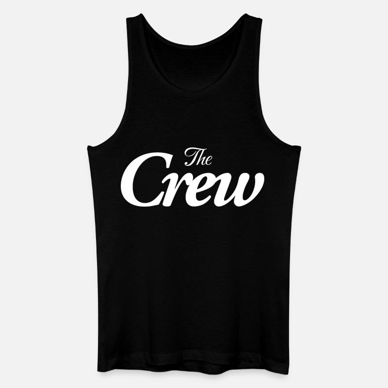 The Crew - Männer Bio Tank Top - Schwarz
