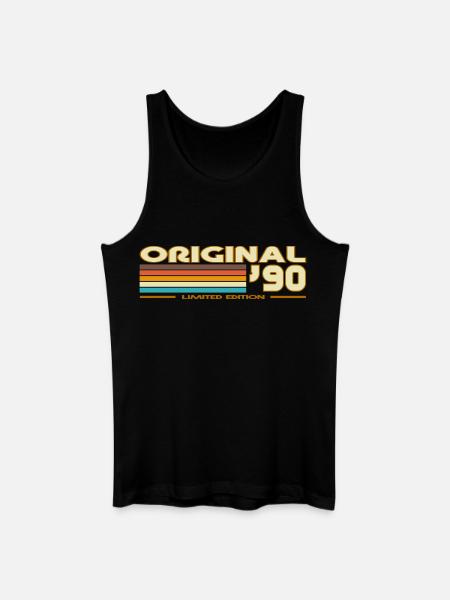 1990 - Men’s Organic Tank Top - black