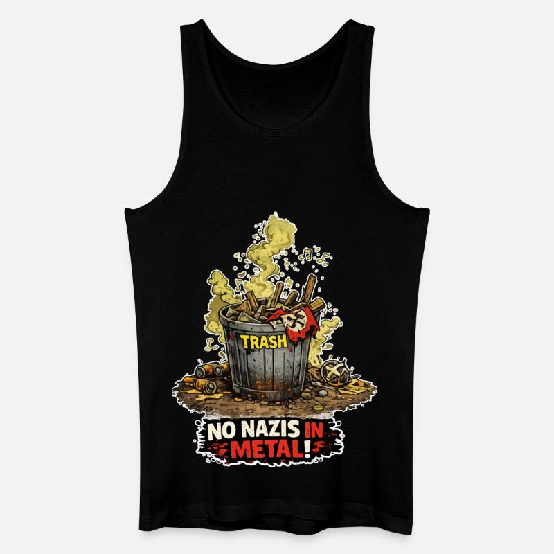 Right garbage can - Men’s Organic Tank Top - black