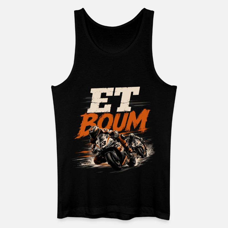 UND ZACK - Männer Bio Tank Top - Schwarz