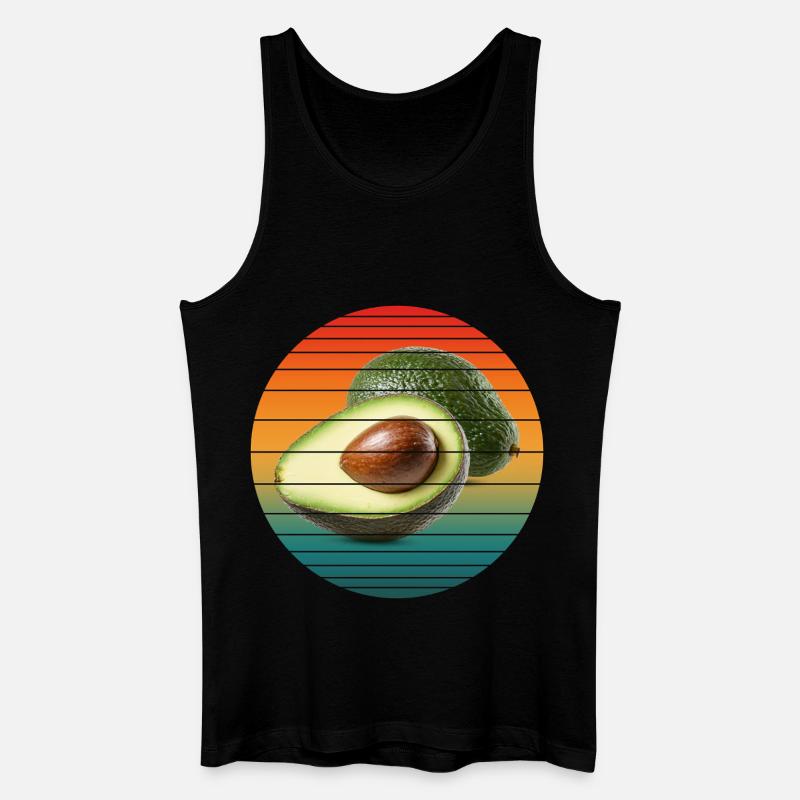 Fruit de l’avocat - Débardeur bio Homme - noir