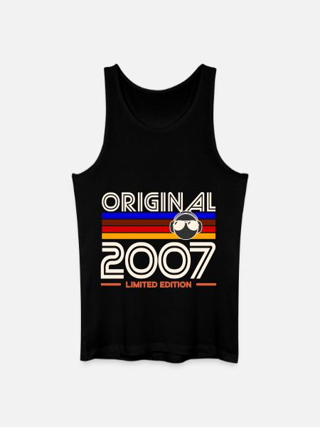 Original 2007 édition limitée - Débardeur bio Homme - noir