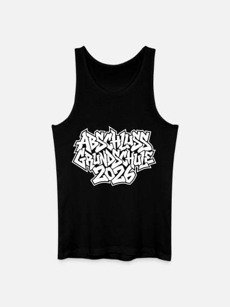 Elementary School Graduation 2026 Graffiti - Men’s Organic Tank Top - black