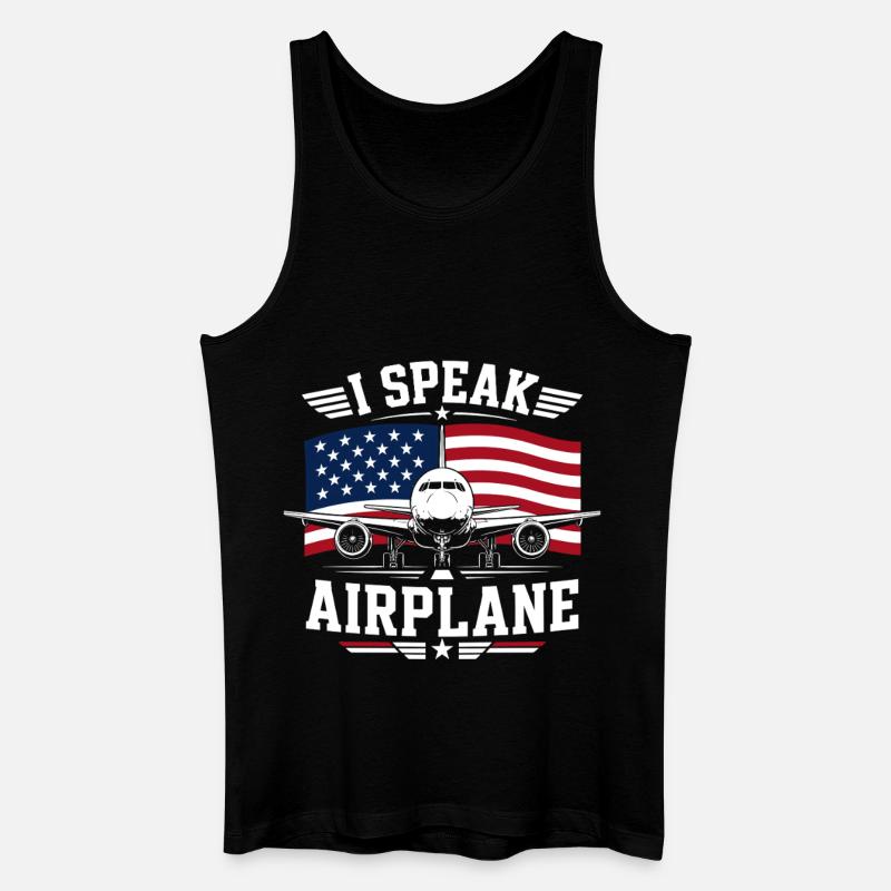 Flugzeug Wartung Techniker Luftfahrt - Männer Bio Tank Top - Schwarz