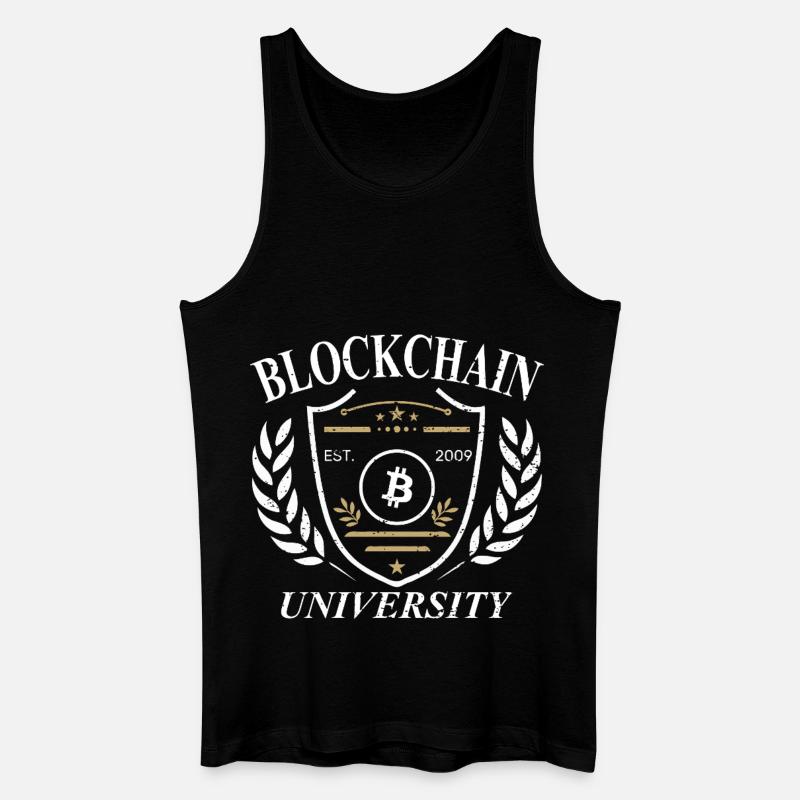 Bitcoin - 21 Million - Cryptocurrency - Männer Bio Tank Top - Schwarz