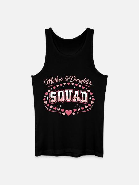 Mutter-Tochter-Trupp | Pink Komplizen Geschenk - Männer Bio Tank Top - Schwarz