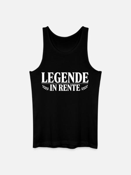 Legend retired - Men’s Organic Tank Top - black