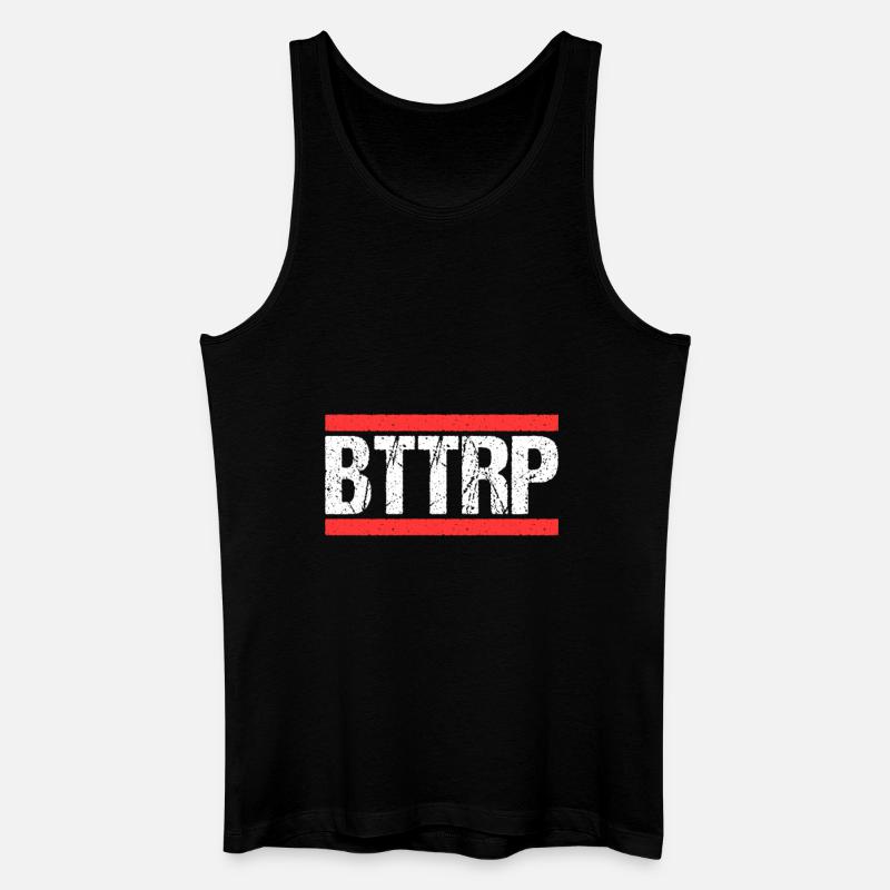 Bottroperin Bottroper Bottrop - Männer Bio Tank Top - Schwarz
