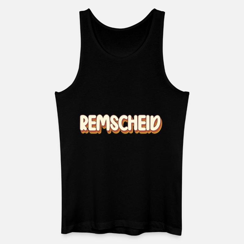 Remscheiderin Remscheider Remscheid - Männer Bio Tank Top - Schwarz
