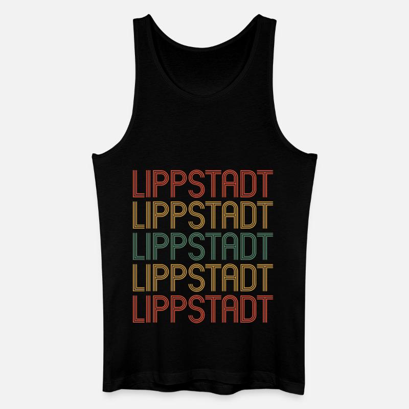 Lippstädterin Lippstädter Lippstadt - Männer Bio Tank Top - Schwarz