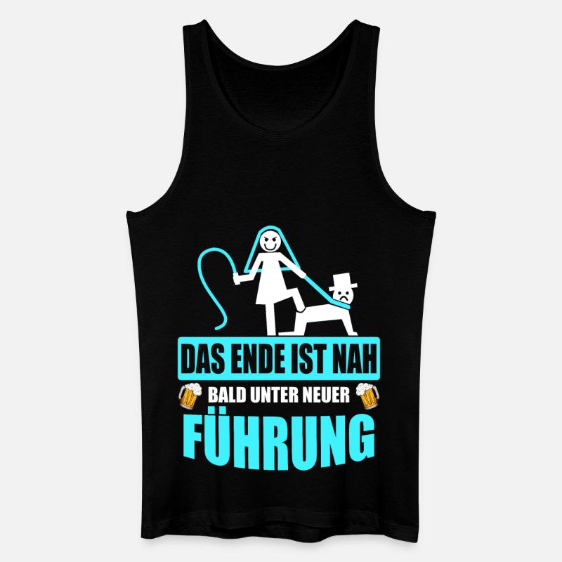 Junggesellenabschied Poltern Polterabend JGA - Männer Bio Tank Top - Schwarz