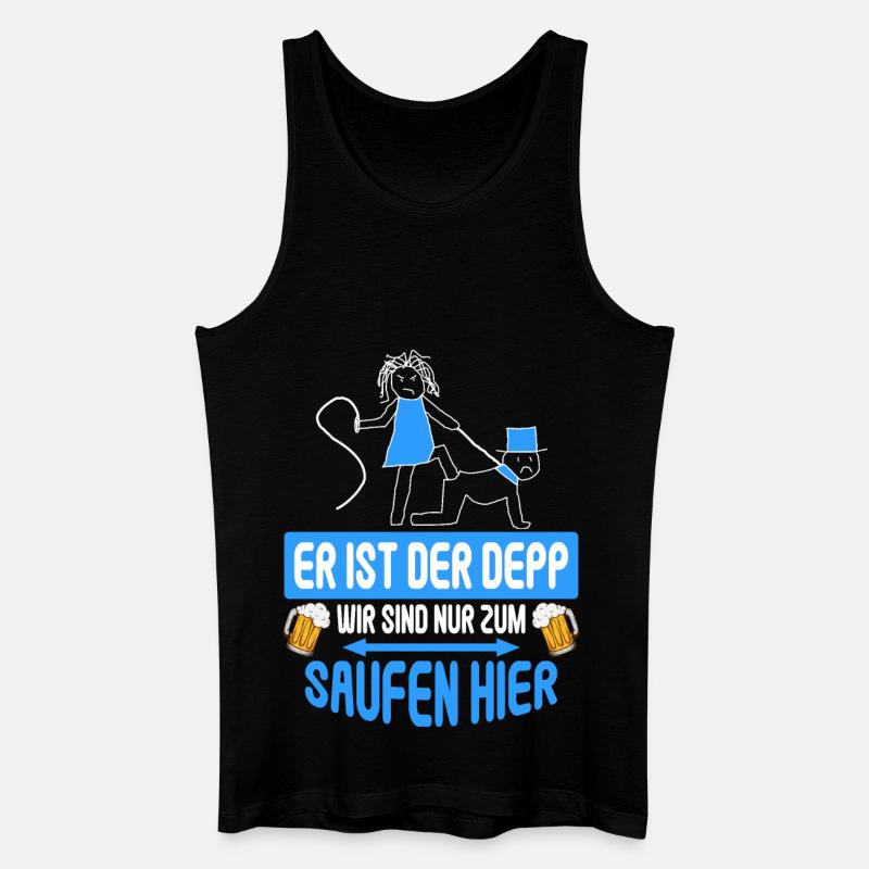 Junggesellenabschied Poltern Polterabend JGA - Männer Bio Tank Top - Schwarz