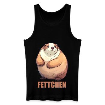 Fat ferret - Men’s Organic Tank Top - black - Front