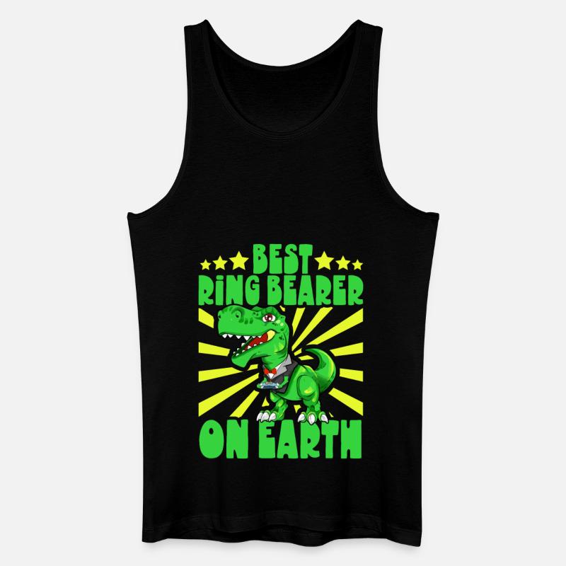 Bester Ringträger der Welt - Ringträger - Männer Bio Tank Top - Schwarz