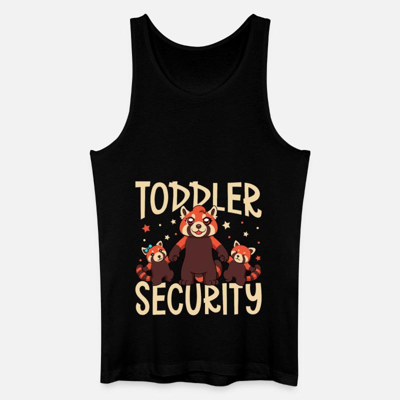 Kleinkind Aufpasser - Babysitter - Männer Bio Tank Top - Schwarz