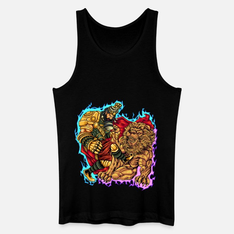 Gilgamesch - Männer Bio Tank Top - Schwarz