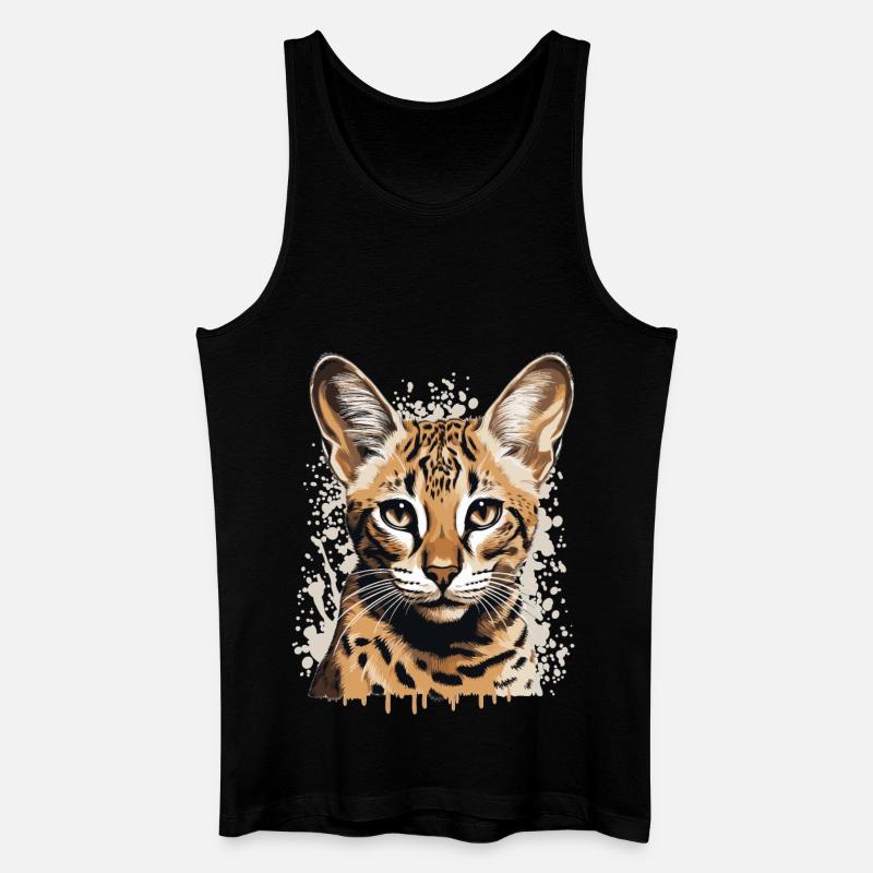 Savannah - Männer Bio Tank Top - Schwarz