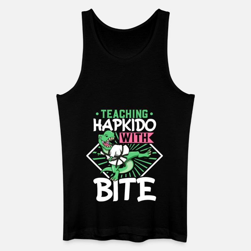 Hapkido mit Biss - Hapkido Trainer - Männer Bio Tank Top - Schwarz