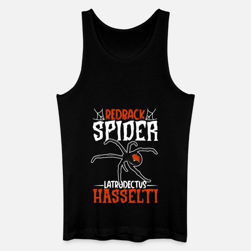 Redback Spider - Men’s Organic Tank Top - black