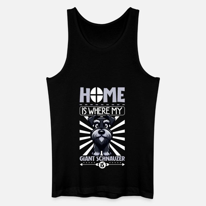 Accueil - Schnauzer géant - Débardeur bio Homme - noir