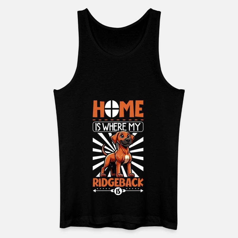 Home - Rhodesian Ridgeback - Men’s Organic Tank Top - black