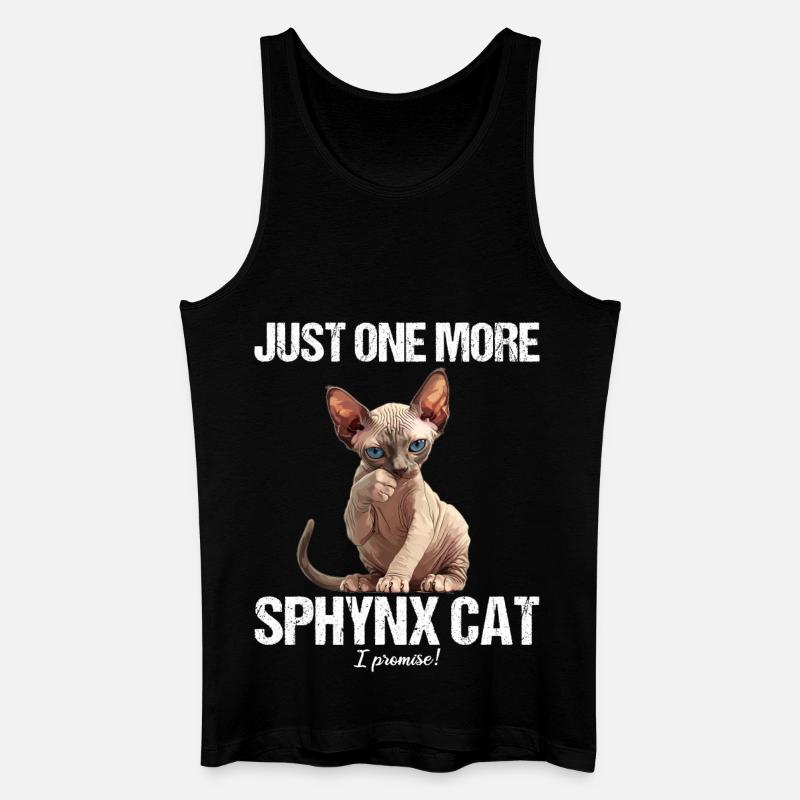 Chaton Sphynx Chat Sphynx - Débardeur bio Homme - noir