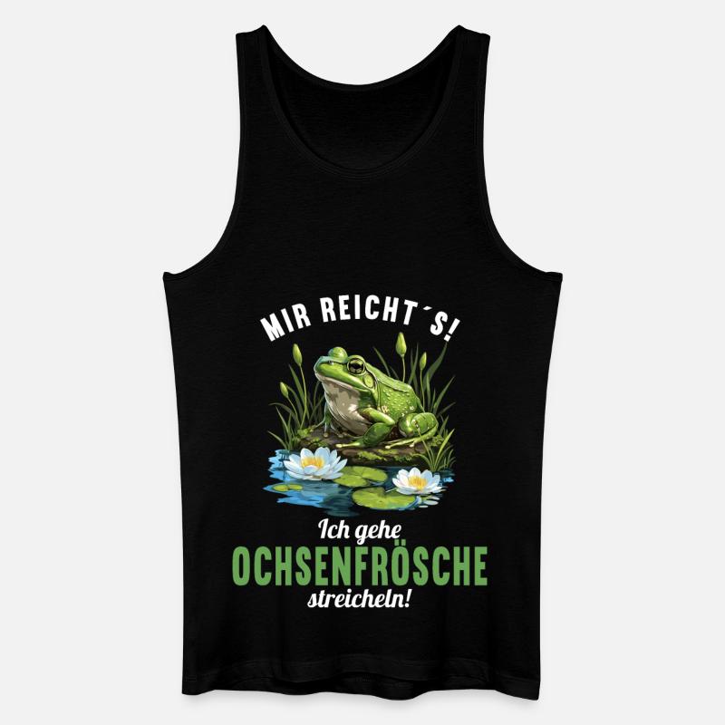 Ochsenfrösche Ochsenfrosch - Männer Bio Tank Top - Schwarz