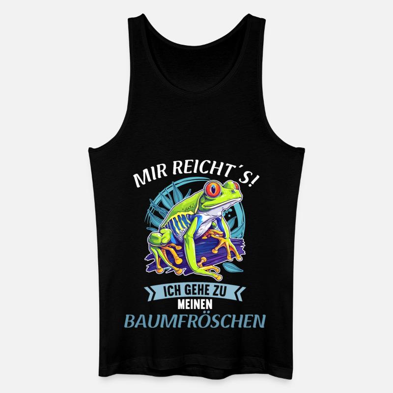 Tree Frog Baumfrösche Baumfrosch - Men’s Organic Tank Top - black
