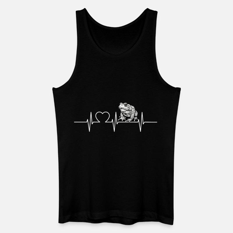 Toad Kröten Kröte - Männer Bio Tank Top - Schwarz