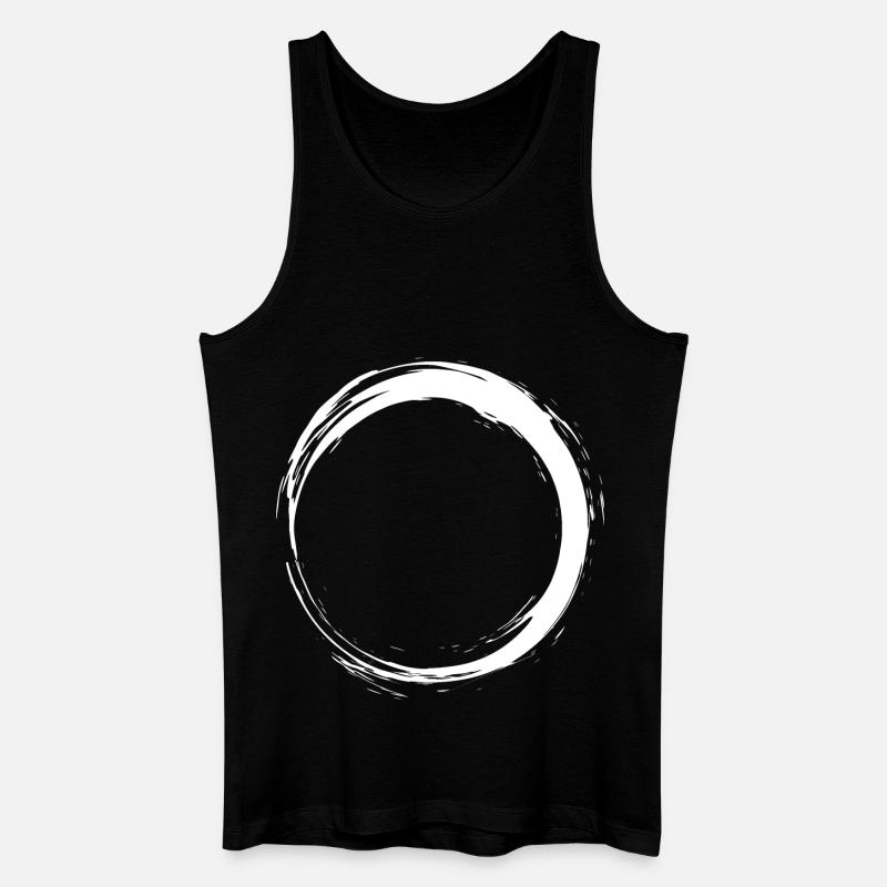 kreis - Männer Bio Tank Top - Schwarz