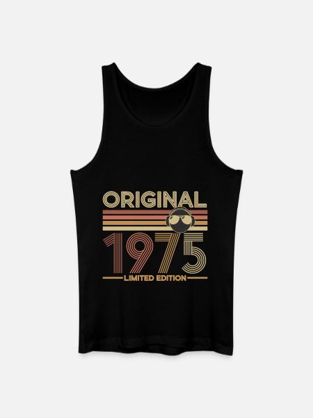 1975 - Men’s Organic Tank Top - black