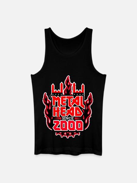 METALHEAD since 2000 - Men’s Organic Tank Top - black