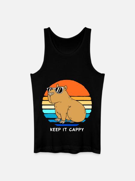 Capybara Capibara - Men’s Organic Tank Top - black