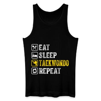 Taekwondo - Men’s Organic Tank Top - black - Front