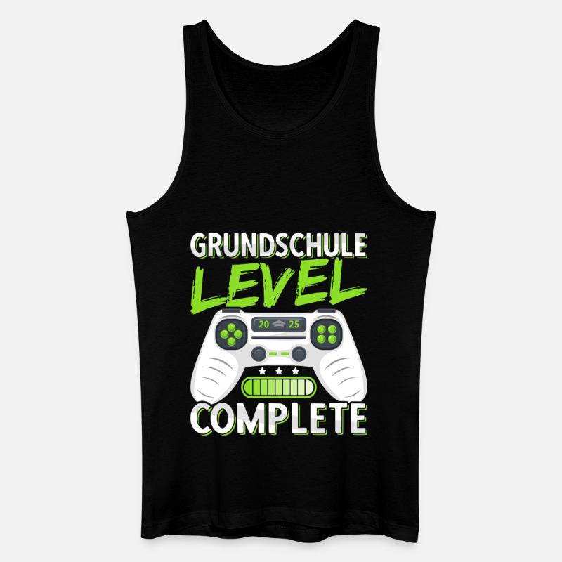 Grundschule Abschluss 2025 Grundschulabschluss - Männer Bio Tank Top - Schwarz