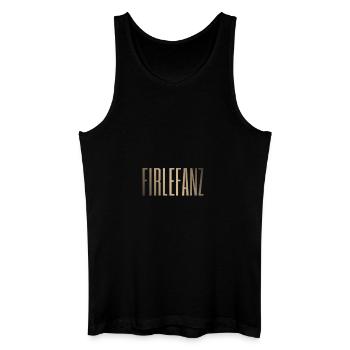 Firlefanz Deutsches Wort Unsinn Quatsch Kokolores - Männer Bio Tank Top - Schwarz - Vorne