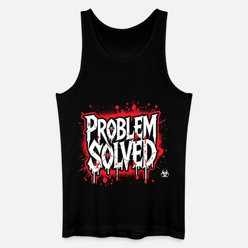 Shocking Solution - Problem Solved - Men’s Organic Tank Top - black