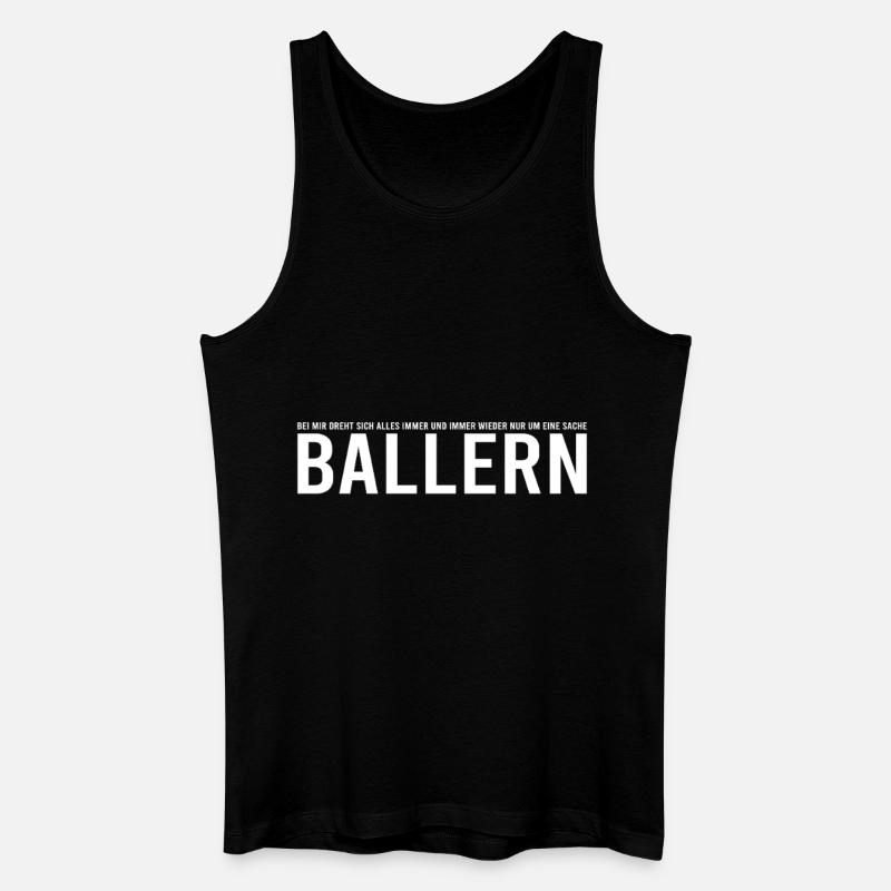 Party time - Männer Bio Tank Top - Schwarz